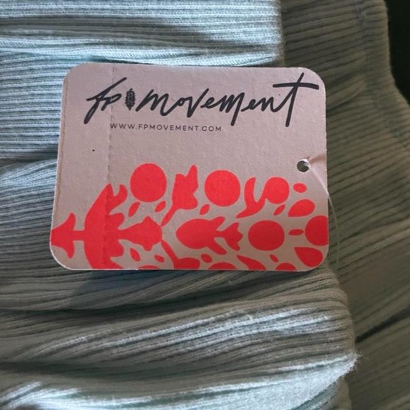 Free People Blue Green Ruched Drawcord Shorts - Picture 5 of 5